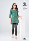 Scarlet Vol 8 By Deeptex Fancy Poplin Cotton Short Kurti Bulk Orders In India
